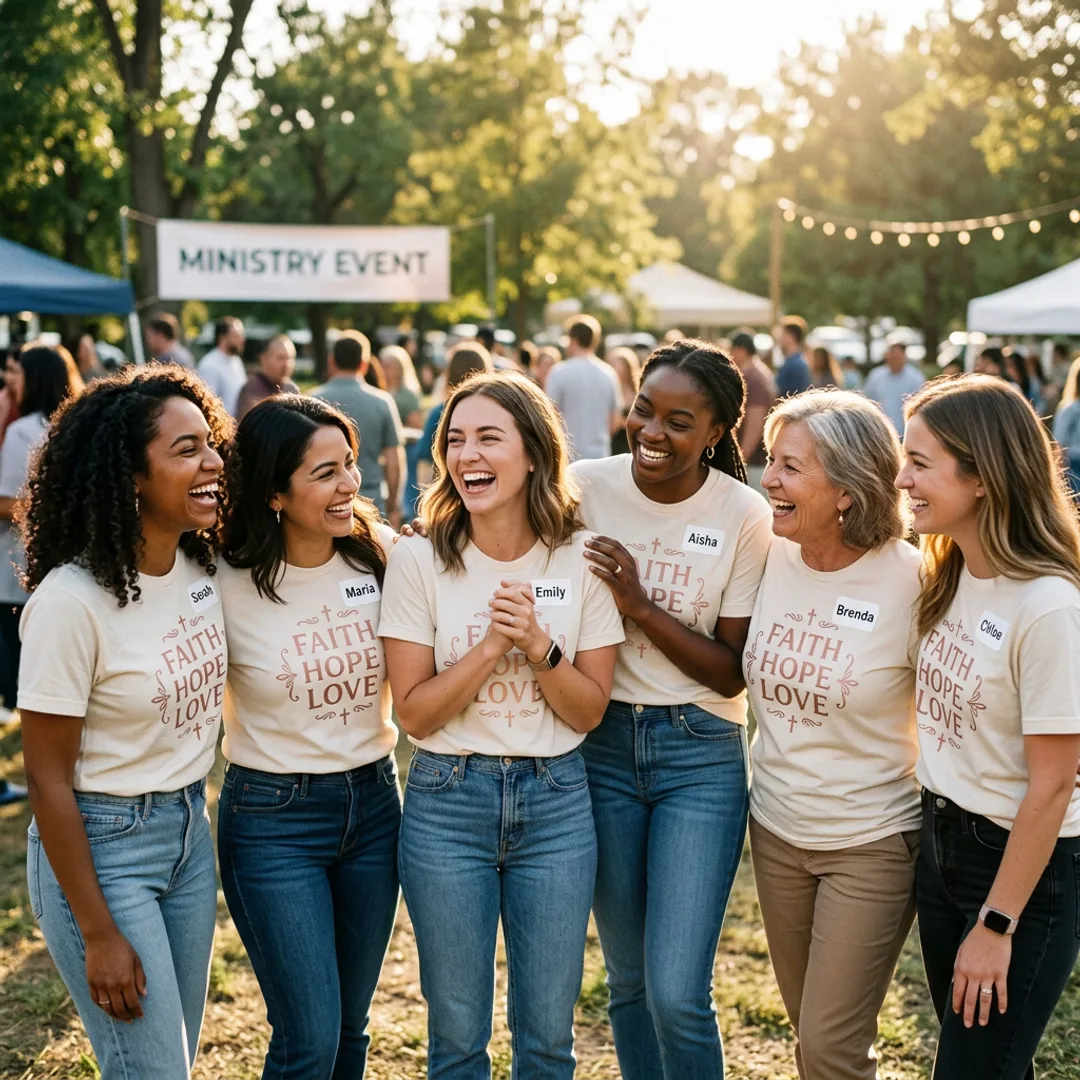 Women's ministry event group order